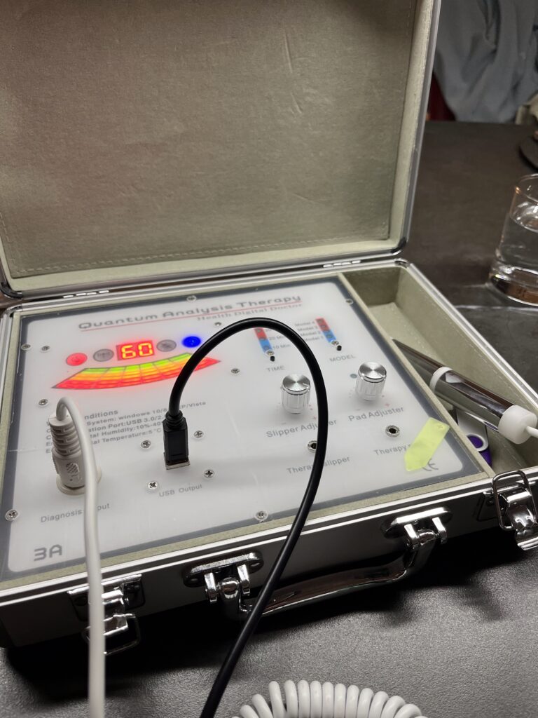 Quantum Resonanz Magnet Analyser, QRMA